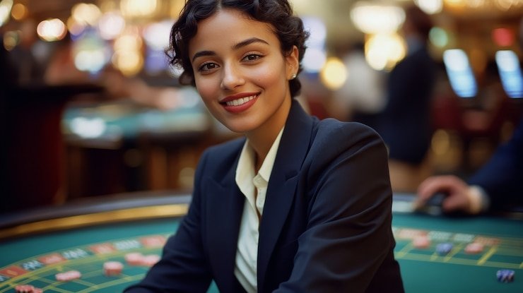 Dashboard showing multiple live dealer table options and sports markets